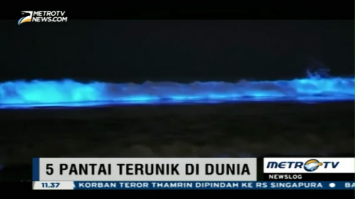 Lima Pantai Terunik di Dunia