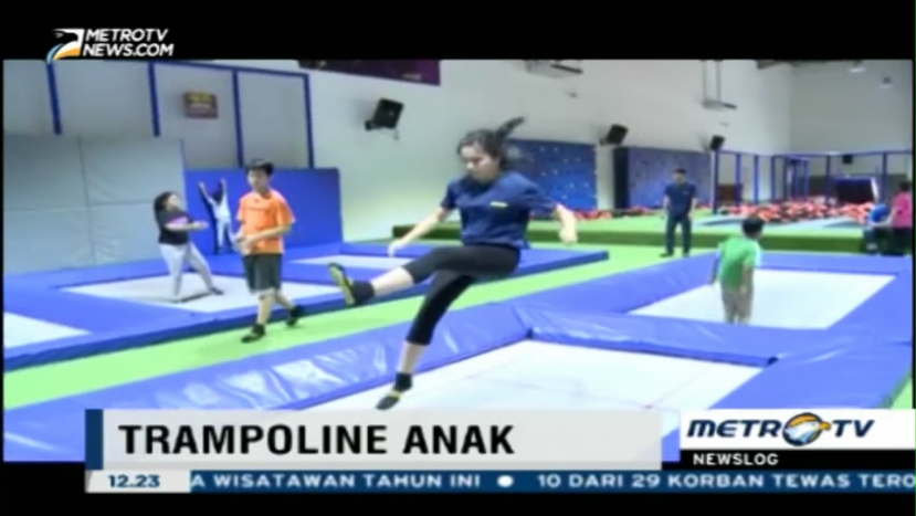 Manfaat Bermain Trampolin untuk Anak
