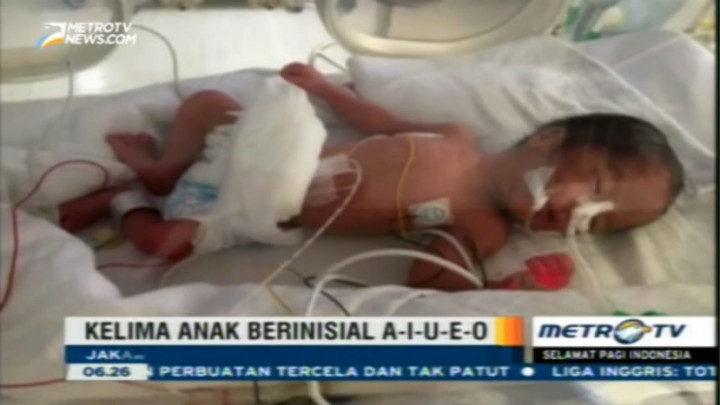 Wanita Ini Lahirkan Bayi Kembar Lima dengan Selamat