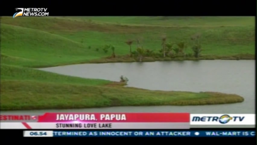 Enjoy The Beauty of Love Lake in Papua