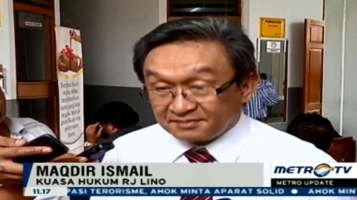 Sidang Perdana Praperadilan RJ Lino Molor
