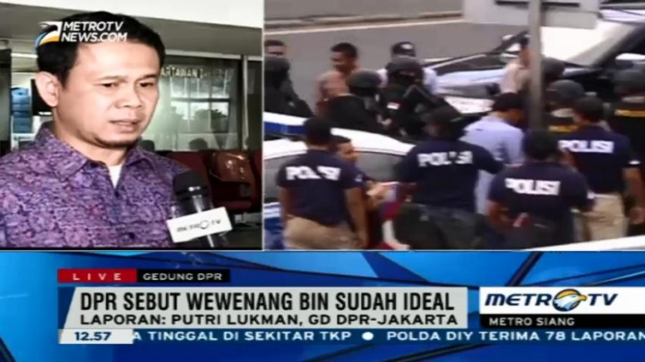 DPR Belum Terima Usulan RUU Intelijen