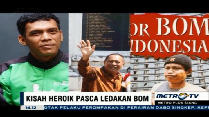 Kisah Heroik Pascaledakan Bom