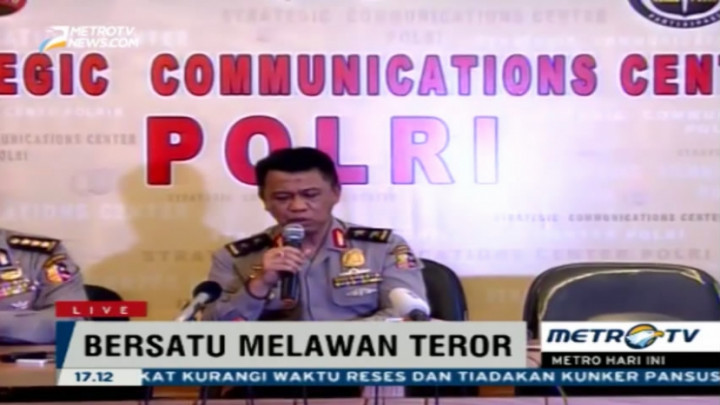 Polisi Tahan 13 Orang Terkait Teror Thamrin 