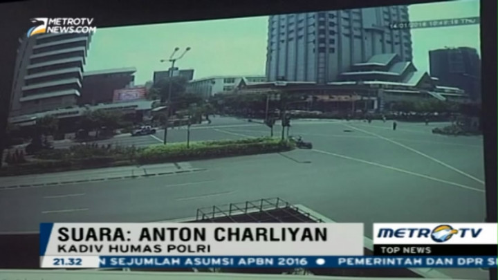 Polri Rilis Video Peledakan Bom Thamrin 