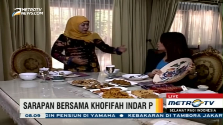 Sarapan Bersama Khofifah Indar Parawansa (1)