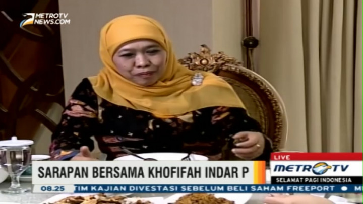 Sarapan Bersama Khofifah Indar Parawansa (2)