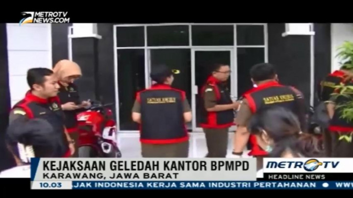 Kejari Karawang Geledah Kantor BPMPD Terkait Korupsi Posyandu
