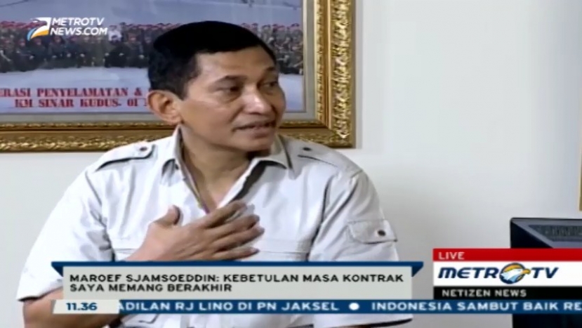 Mundur dari Freeport, Maroef: Ada Alasan Personal