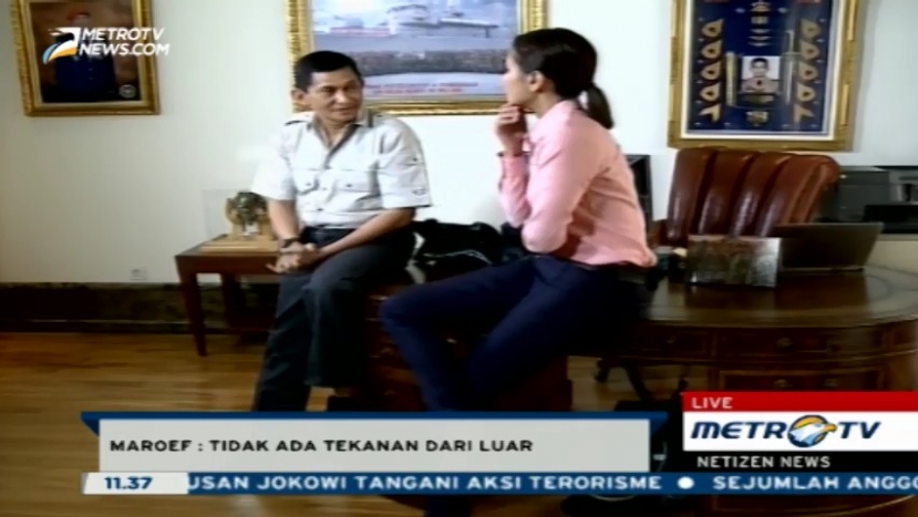 Maroef Didesak Mundur dari Freeport?