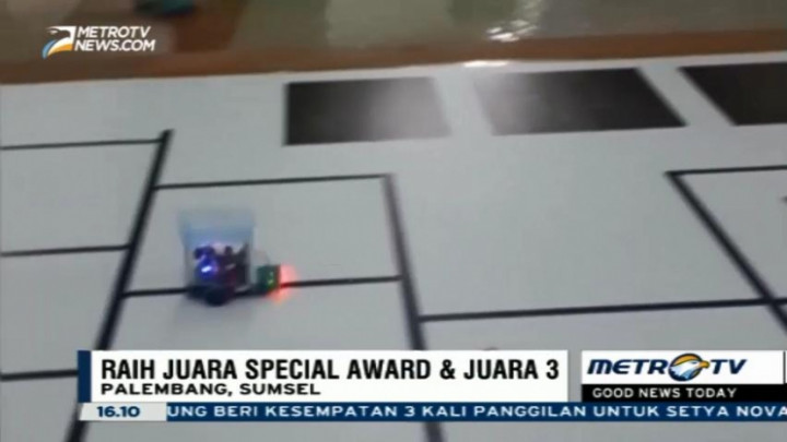 Inovasi Robot Karya Siswa Palembang Juarai Kompetisi Internasional 