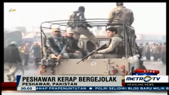 11 Tewas dan 17 Terluka dalam Serangan Bom Pakistan 