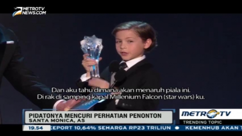 Lucu, Pidato Aktor 9 Tahun Ini Curi Perhatian Penonton