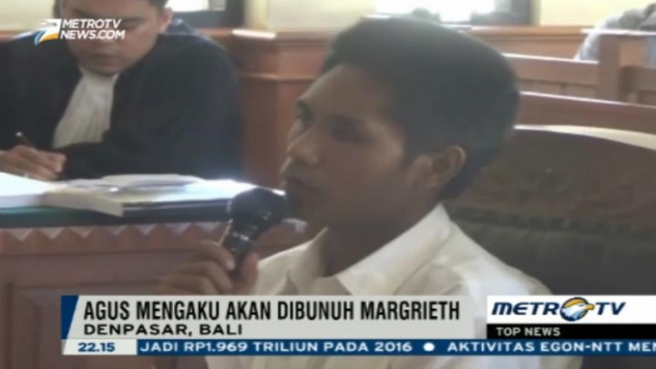 Agus Akui Margrieth Atur Kasus Angeline 