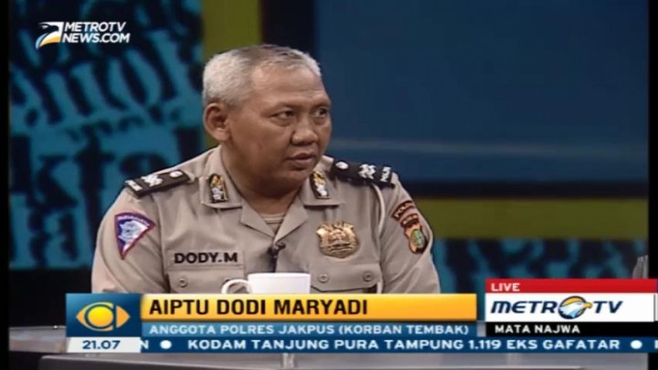 Cerita Aiptu Doddy Ditembak Pelaku Bom Thamrin 