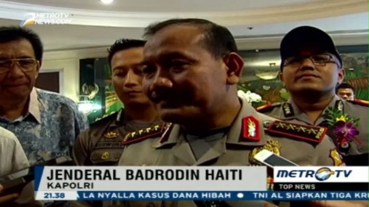 Polri Tetapkan 6 Tersangka Teror Thamrin 