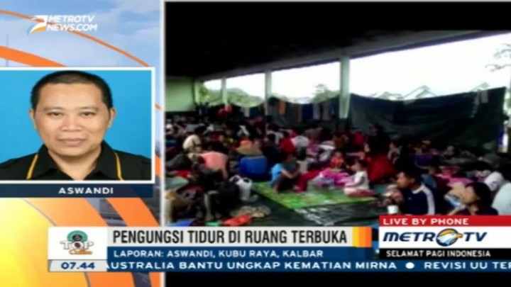  Begini Kondisi Pengungsi Eks Gafatar di Pontianak 