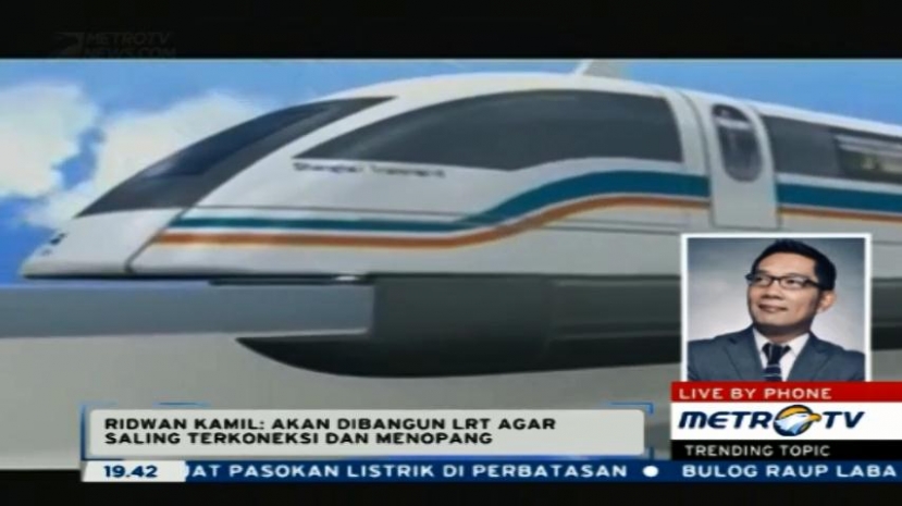 Kereta Cepat Jakarta-Bandung akan Dihubungkan dengan LRT 