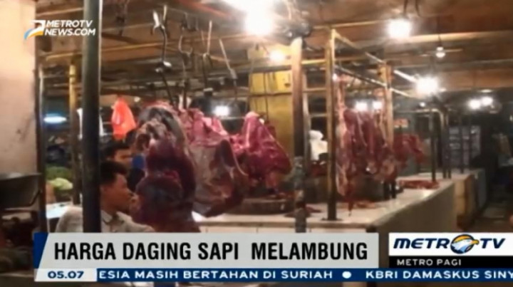 Harga Daging Terus Meroket