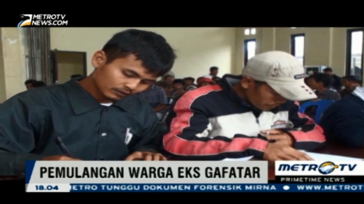 Warga Eks Gafatar se-Kalteng Siap Dipulangkan 