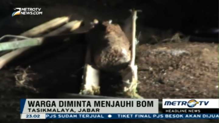 Warga Tasikmalaya Temukan 33 Bom Aktif