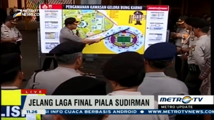 11 Ribu Personel Diterjunkan Amankan Laga Final Piala Sudirman