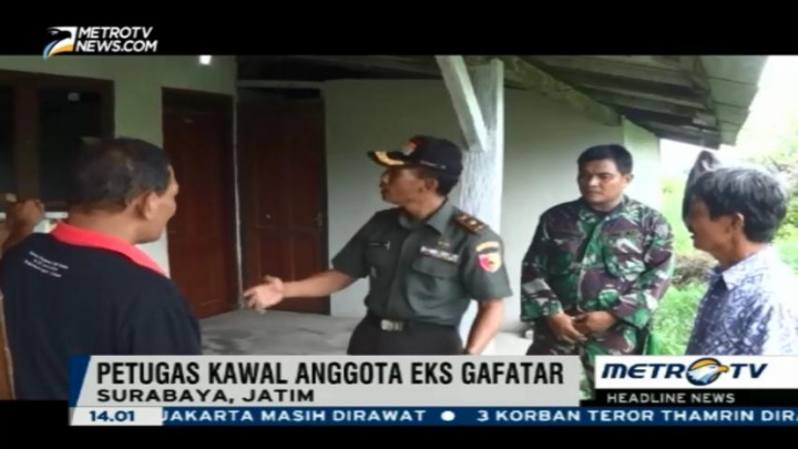 TNI Periksa Rumah yang akan Ditempati Eks Gafatar di Surabaya