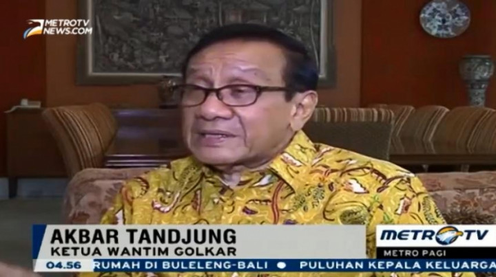 Akbar Tanjung Mempertanyakan Agenda Rapimnas