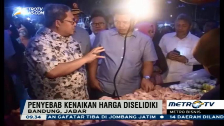 Harga Ayam Potong Terus Naik, KPPU Sidak Pasar Tradisional