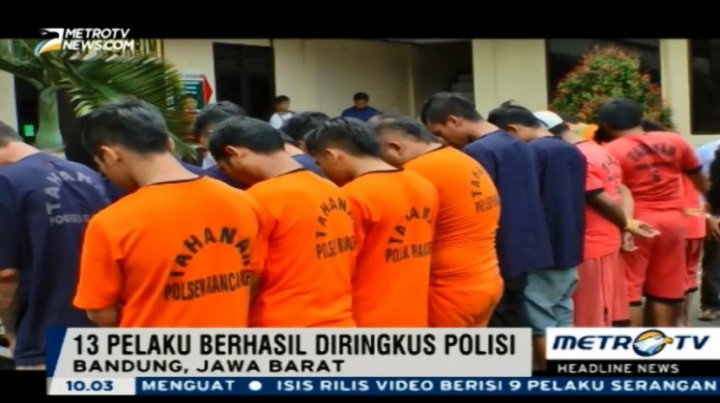 Geng Motor Pelaku Curanmor Berhasil Diringkus