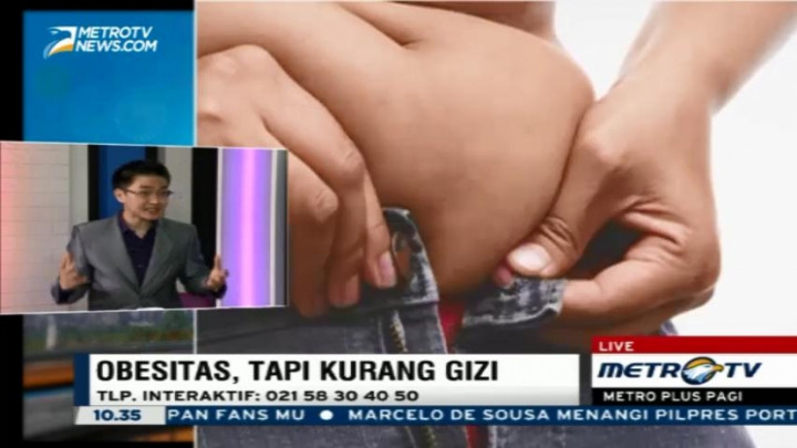 Kekurangan Gizi Bisa Dialami Penderita Obesitas