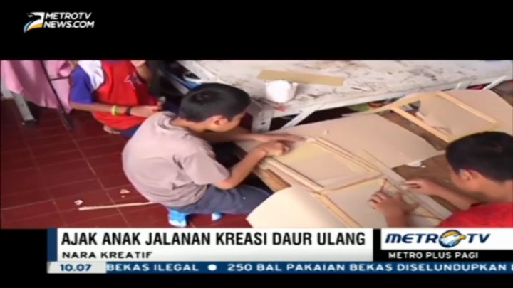 Nara Kreatif, Bantu Anak Jalanan Lewat Bisnis Daur Ulang