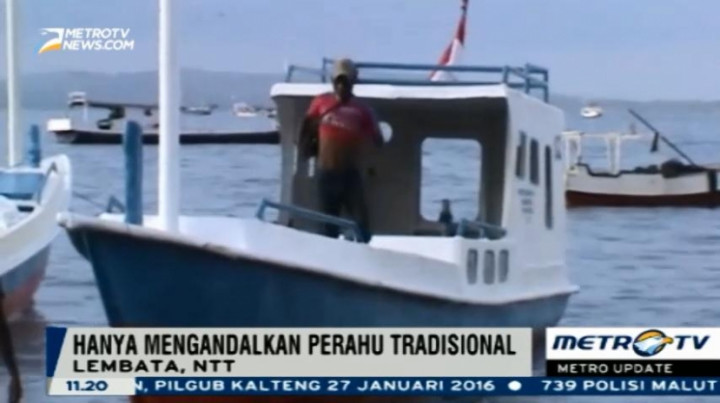19 Unit Kapal Bantuan Kementerian Desa, PDT dan Transmigrasi Tiba di Lembata-NTT