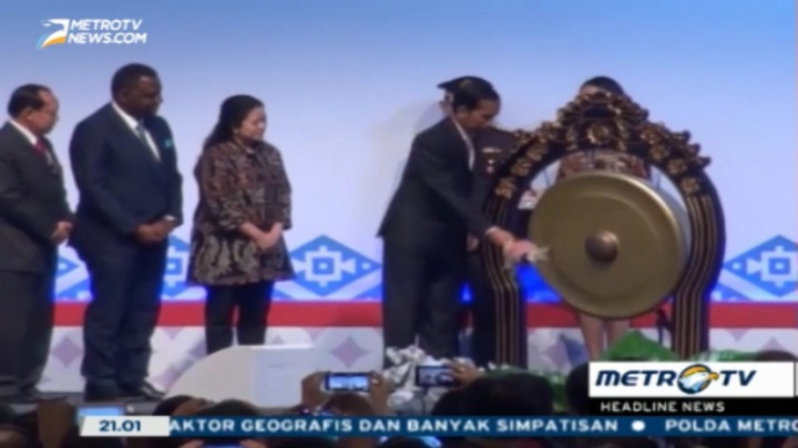 Jokowi Buka Konferensi Internasional Keluarga Berencana