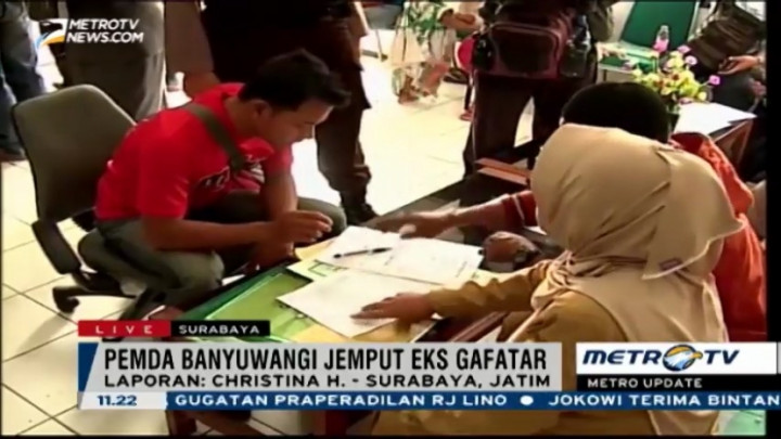 Pemda Banyuwangi Jemput 18 Orang Eks Gafatar di Transito