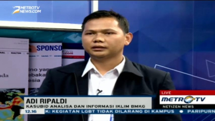  BMKG: El Nino Sebabkan Musim Hujan Mundur