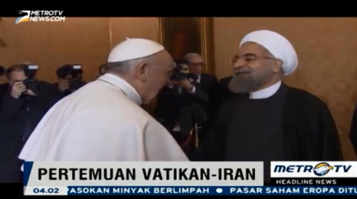 Presiden Iran Kunjungi Vatikan