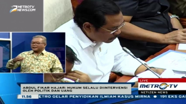 <i>Hukum Selalu Diintervensi oleh Politik dan Uang</i>