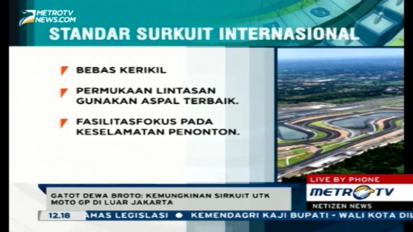 MotoGP 2017 Batal Dilaksanakan di Sentul