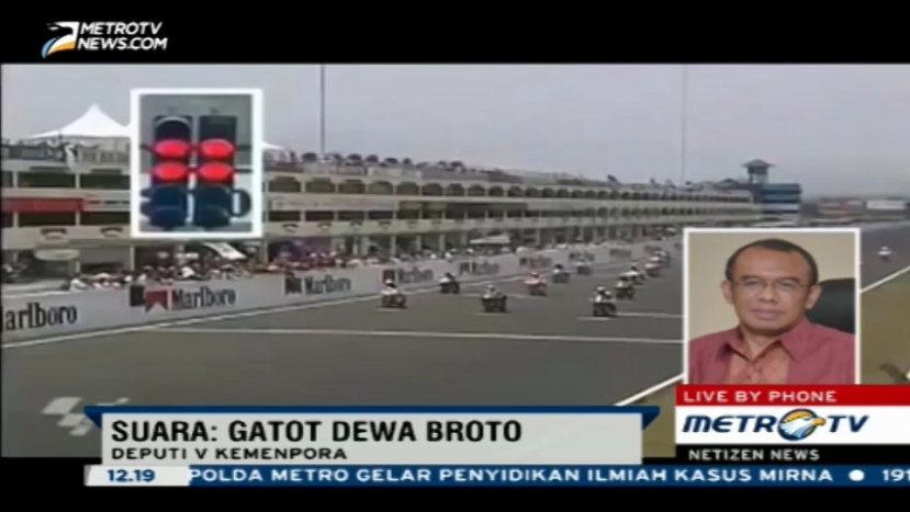 Pemerintah Optimis Sirkuit Baru MotoGP Indonesia Selesai Tepat Waktu