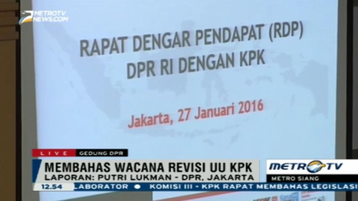 RDP Komisi III-KPK Bahas Legislasi dan Laporan Keuangan