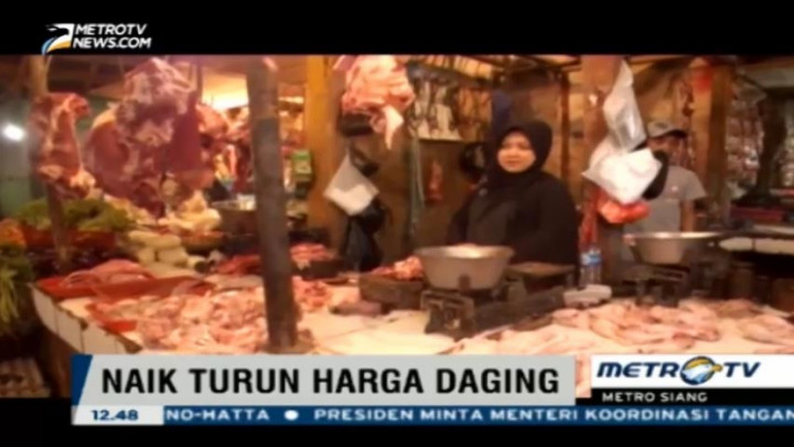 Pedagang Keluhkan Harga Daging Sapi yang Terus Naik