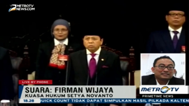 Kuasa Hukum: Pemanggilan Setnov Bersifat Fleksibel