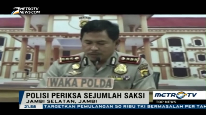 Ledakan Bom di Jambi Selatan Tak Terkait Terorisme