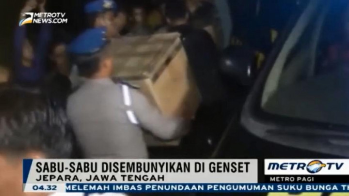 BNN Sita 100 Kg Sabu Saat Penggebekan di Sebuah Gudang Mebel