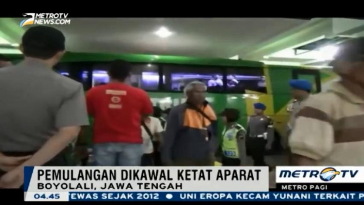 Eks Anggota Gafatar Tiba di Asrama Haji Donohudan-Boyolali dan Pel. Soetta-Makassar 