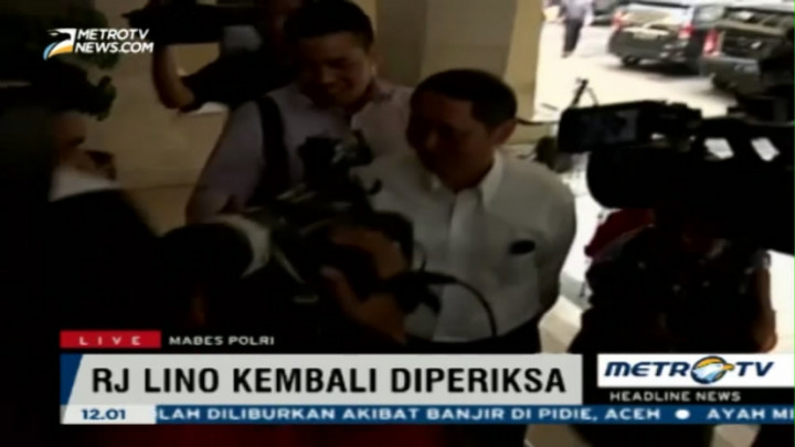 Bareskrim Kembali Periksa RJ Lino sebagai Saksi 