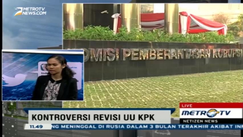  Kontroversi Revisi UU KPK