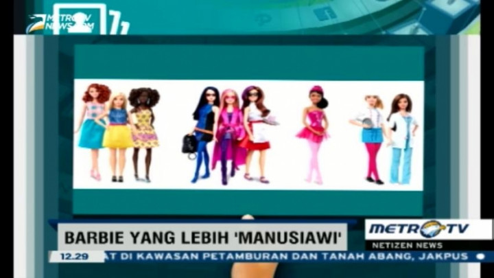  Barbie yang Lebih Manusiawi 