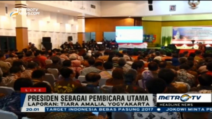 Jokowi Hadiri Konferensi FRI 2016